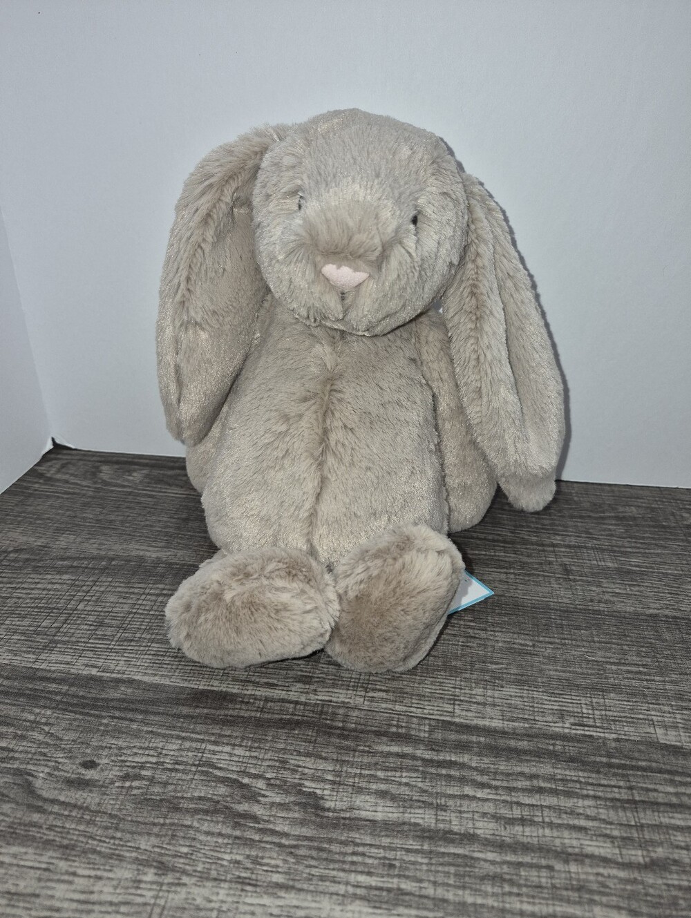 Jellycat Bashful Beige Bunny Medium Size Plush Toy Stuffed Animal New with Tags